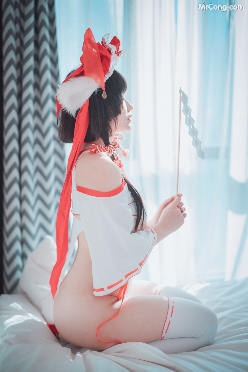 DJAWA Photo – Mimmi (밈미): “Kitsune Miko (A ver)” (65 photos)