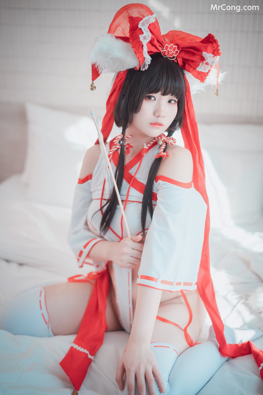 DJAWA Photo – Mimmi (밈미): “Kitsune Miko (A ver)” (65 photos) – Page 2