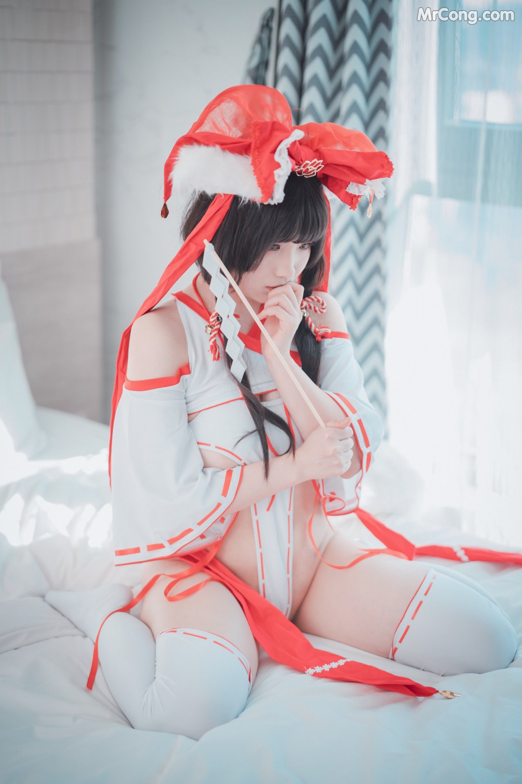 DJAWA Photo – Mimmi (밈미): “Kitsune Miko (A ver)” (65 photos) – Page 2