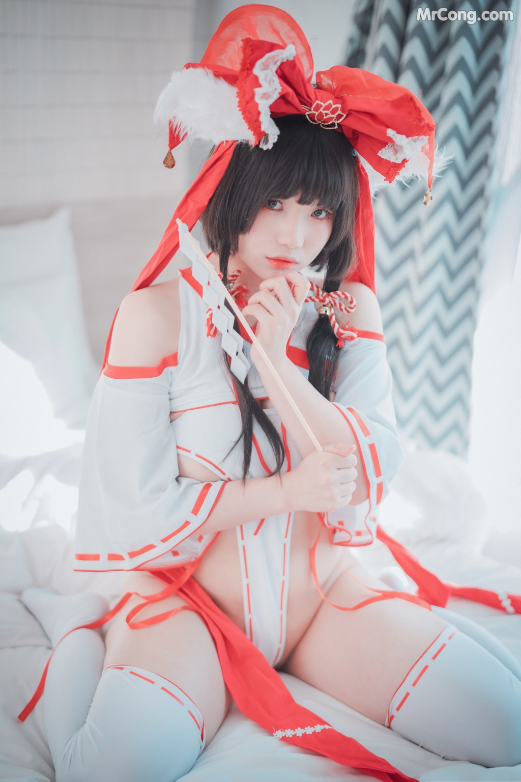 DJAWA Photo – Mimmi (밈미): “Kitsune Miko (A ver)” (65 photos) – Page 2
