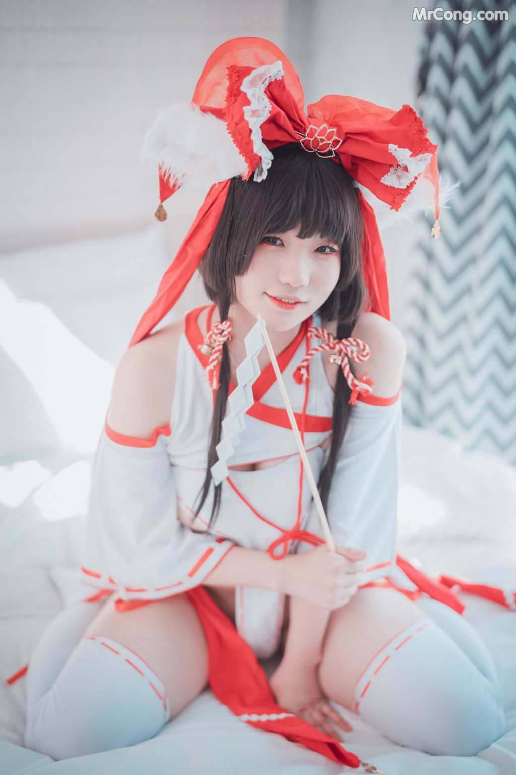 DJAWA Photo – Mimmi (밈미): “Kitsune Miko (A ver)” (65 photos) – Page 2