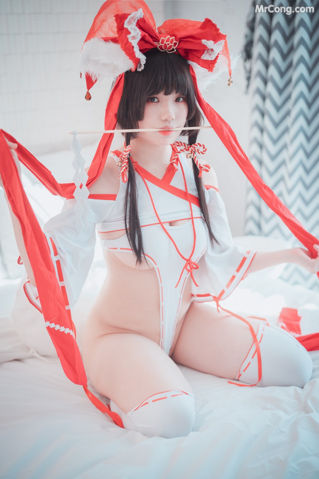 DJAWA Photo – Mimmi (밈미): “Kitsune Miko (A ver)” (65 photos) – Page 2