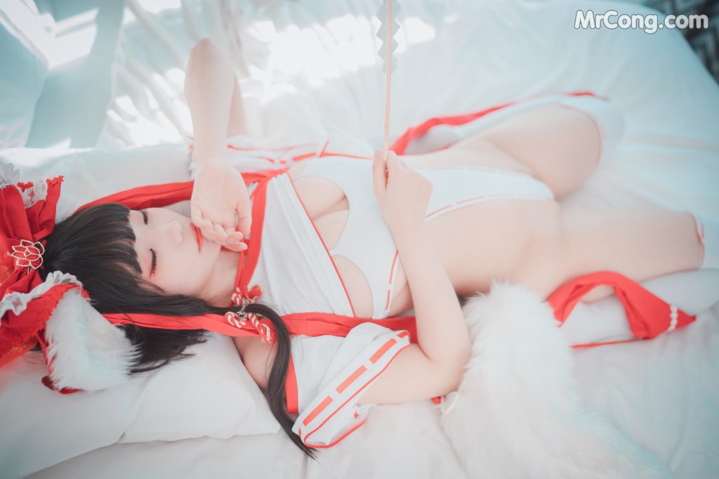 DJAWA Photo – Mimmi (밈미): “Kitsune Miko (A ver)” (65 photos) – Page 3