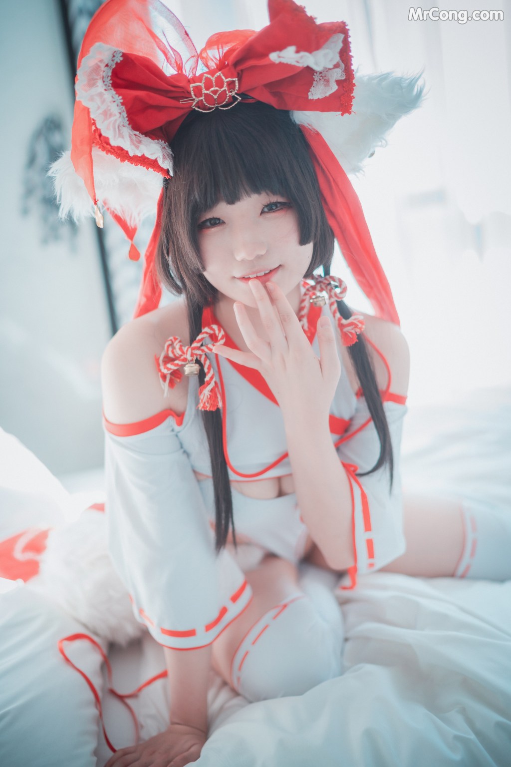 DJAWA Photo – Mimmi (밈미): “Kitsune Miko (A ver)” (65 photos) – Page 3