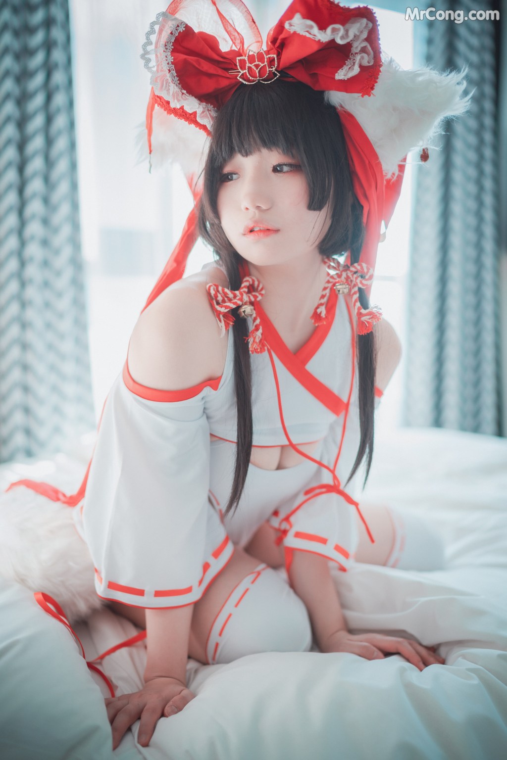 DJAWA Photo – Mimmi (밈미): “Kitsune Miko (A ver)” (65 photos) – Page 3