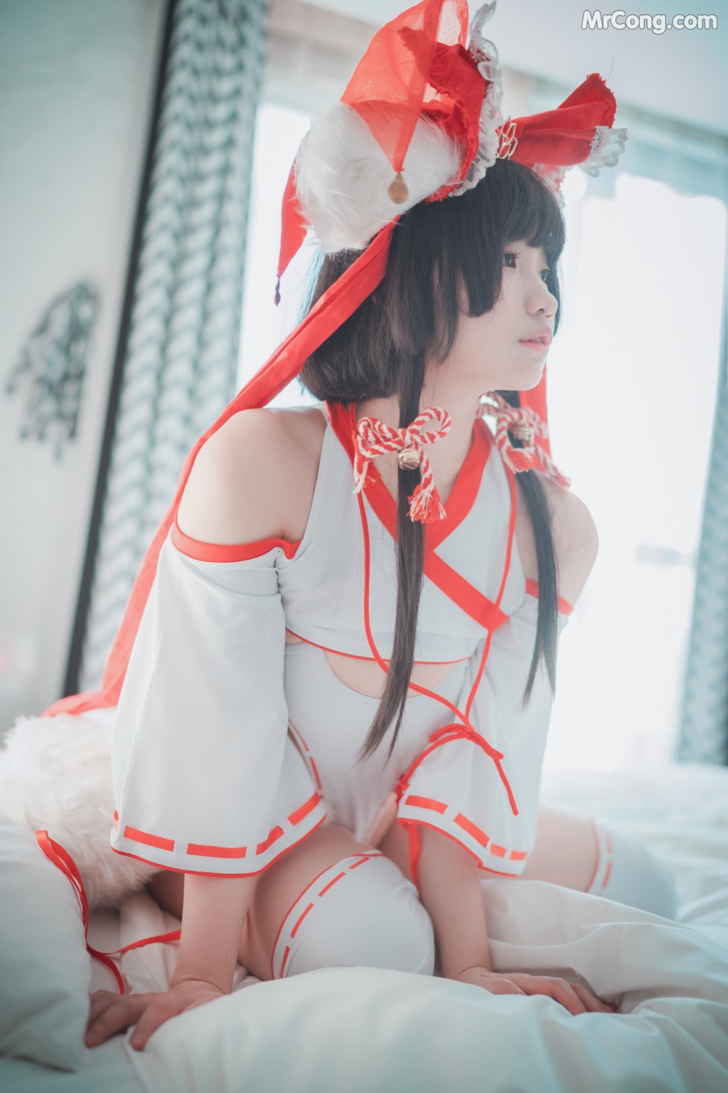 DJAWA Photo – Mimmi (밈미): “Kitsune Miko (A ver)” (65 photos) – Page 3