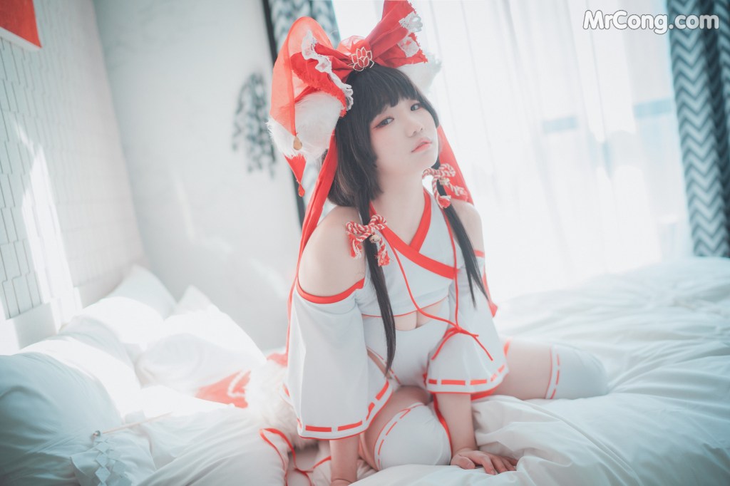 DJAWA Photo – Mimmi (밈미): “Kitsune Miko (A ver)” (65 photos) – Page 4