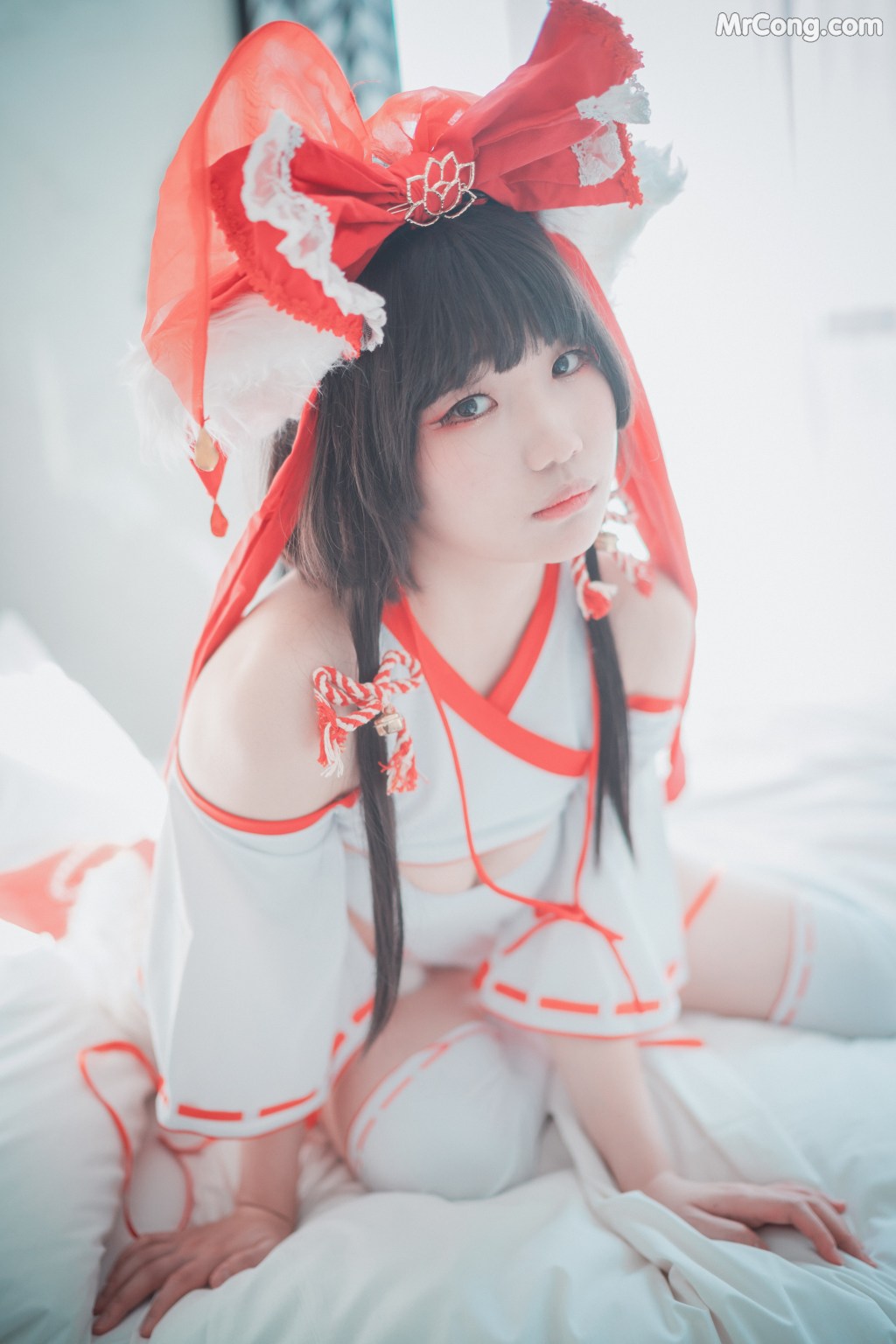 DJAWA Photo – Mimmi (밈미): “Kitsune Miko (A ver)” (65 photos) – Page 4
