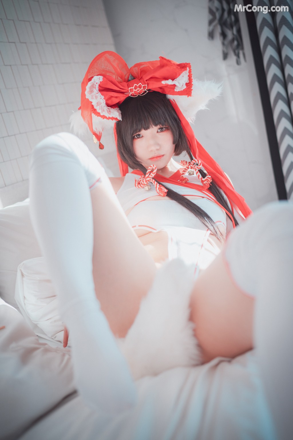 DJAWA Photo – Mimmi (밈미): “Kitsune Miko (A ver)” (65 photos) – Page 4