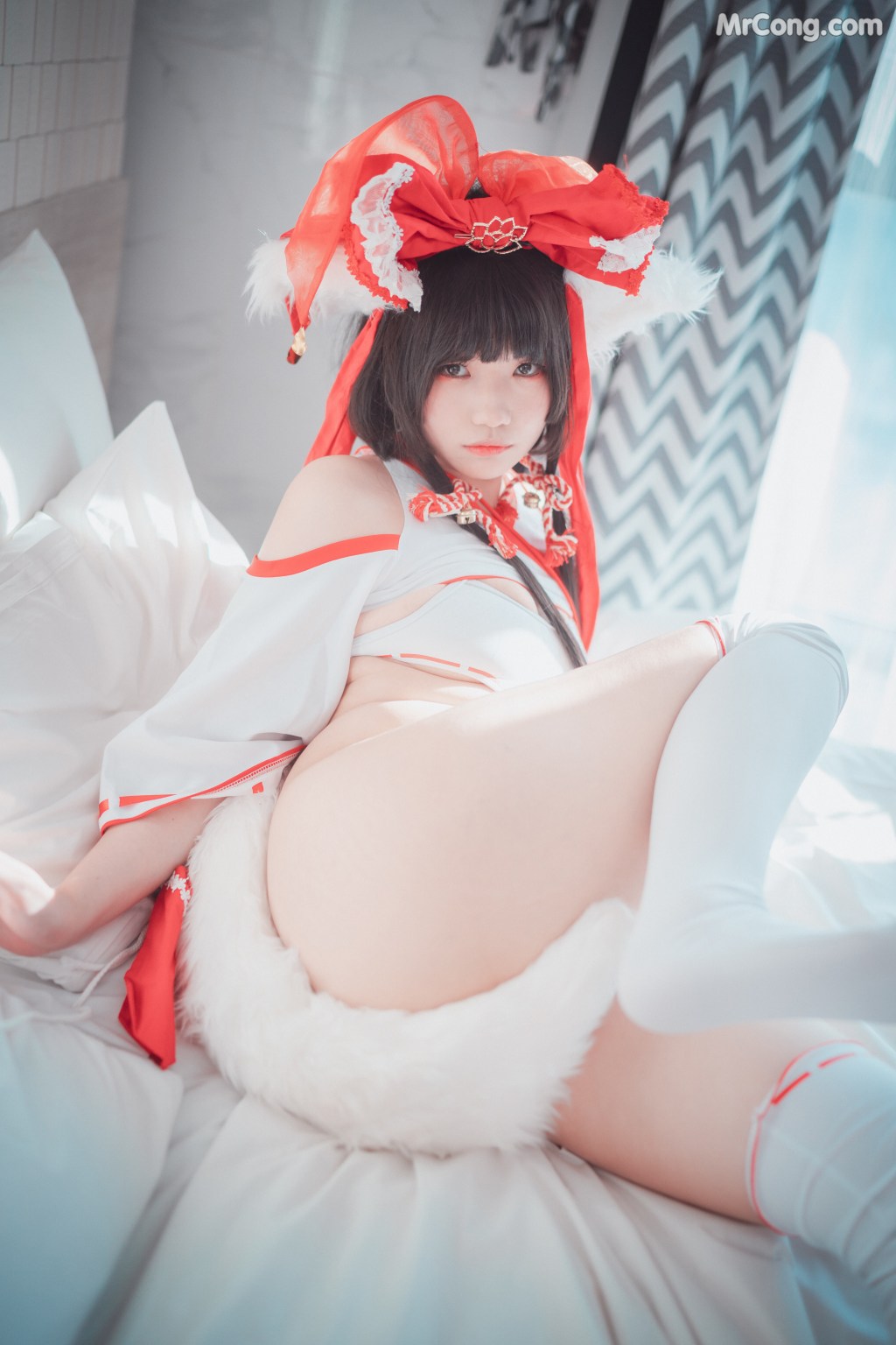 DJAWA Photo – Mimmi (밈미): “Kitsune Miko (A ver)” (65 photos) – Page 4
