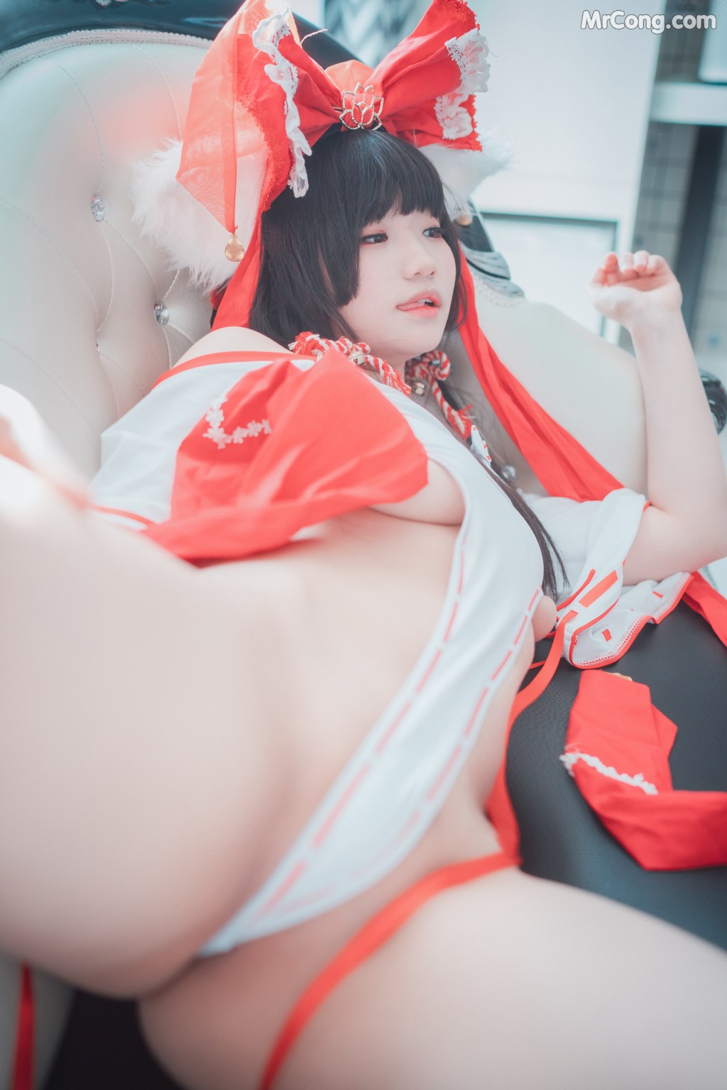 DJAWA Photo – Mimmi (밈미): “Kitsune Miko (A ver)” (65 photos) – Page 6