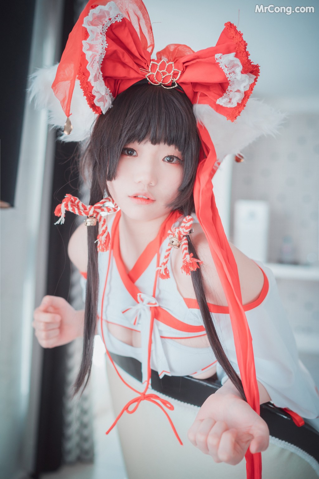DJAWA Photo – Mimmi (밈미): “Kitsune Miko (A ver)” (65 photos) – Page 6