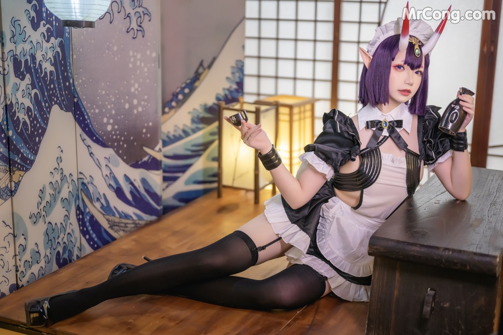 Coser@雪琪SAMA Vol.049: 酒吞童子女仆 (62 photos + 13 videos)