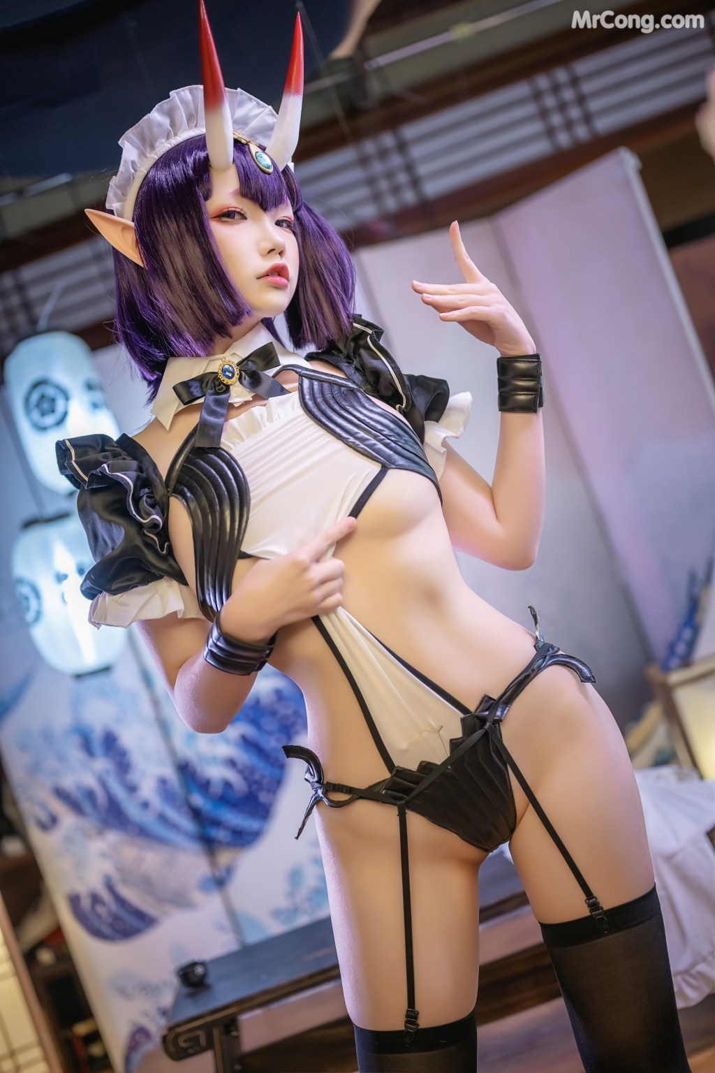 Coser@雪琪SAMA Vol.049: 酒吞童子女仆 (62 photos + 13 videos) – Page 4