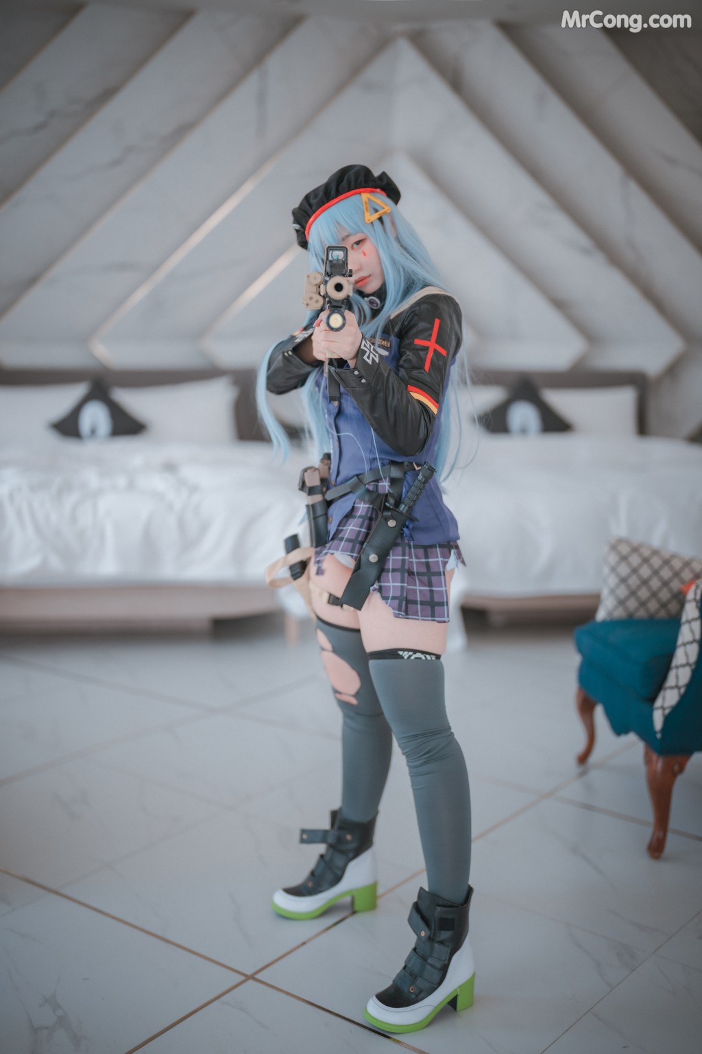 DJAWA Photo – Mimmi (밈미): “Girls’ Frontline – HK416 (Damaged ver.)” (244 photos)