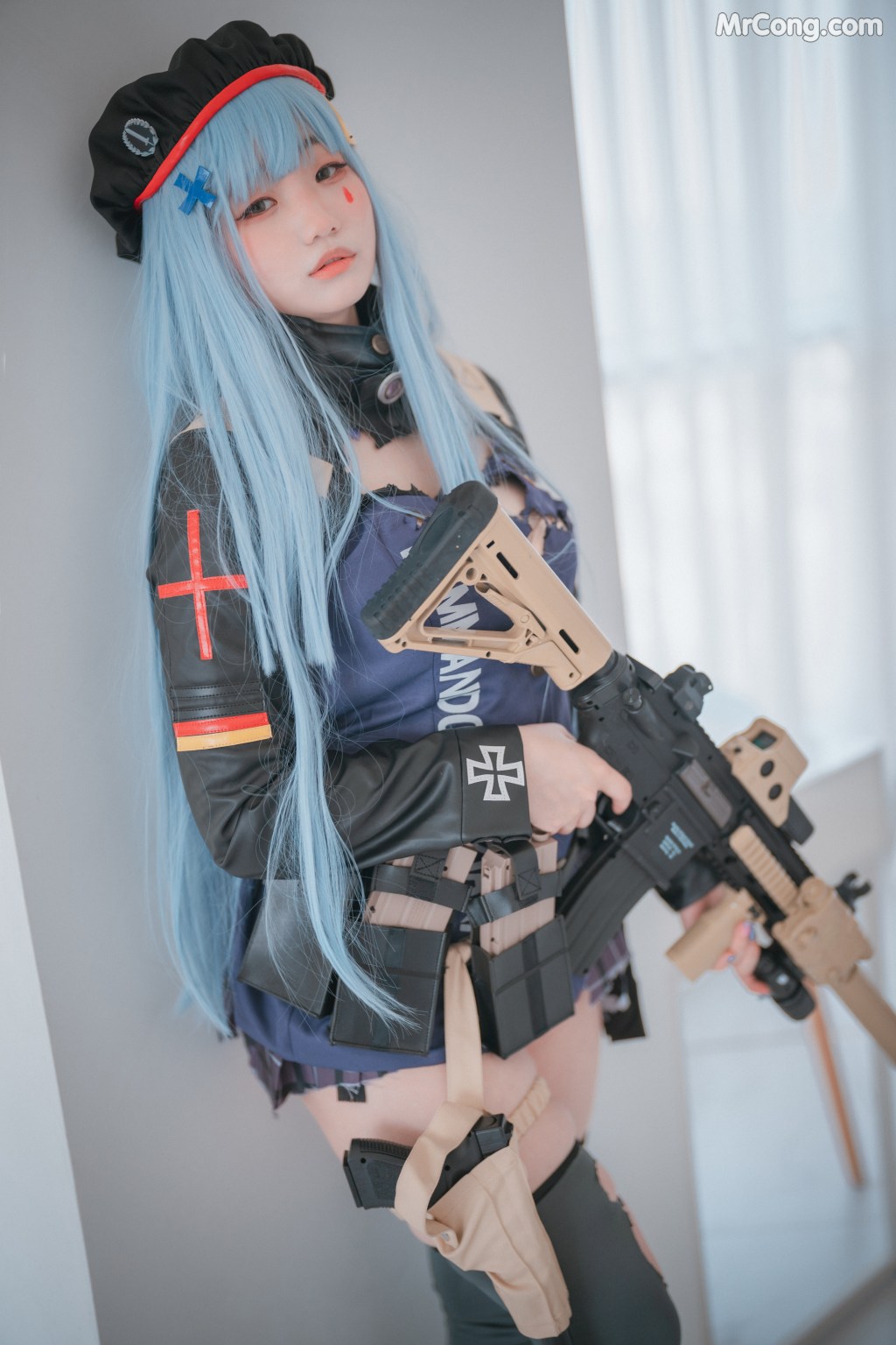 DJAWA Photo – Mimmi (밈미): “Girls’ Frontline – HK416 (Damaged ver.)” (244 photos)