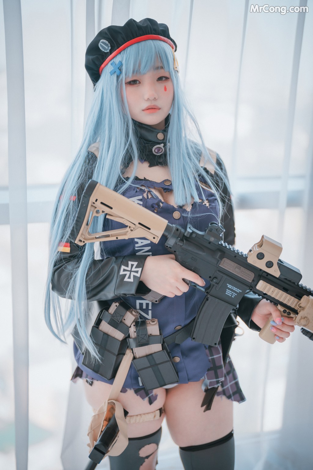 DJAWA Photo – Mimmi (밈미): “Girls’ Frontline – HK416 (Damaged ver.)” (244 photos)