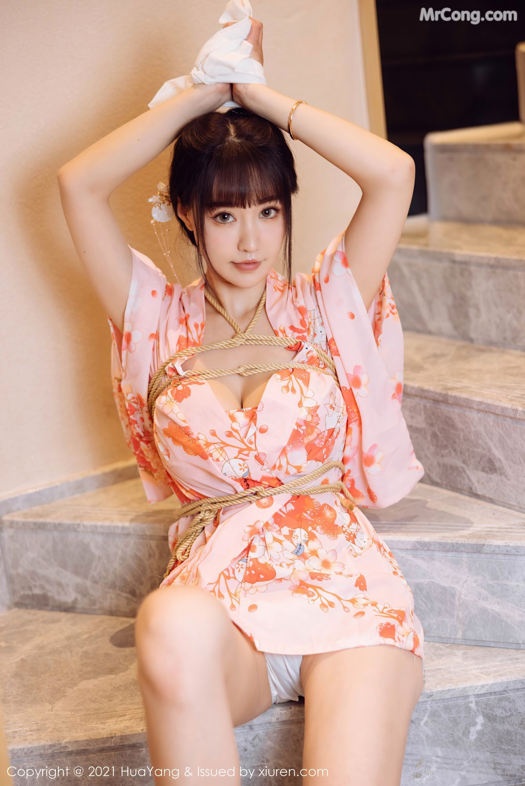 HuaYang Vol.463: Zhu Ke Er (朱可儿Flower) (62 photos)