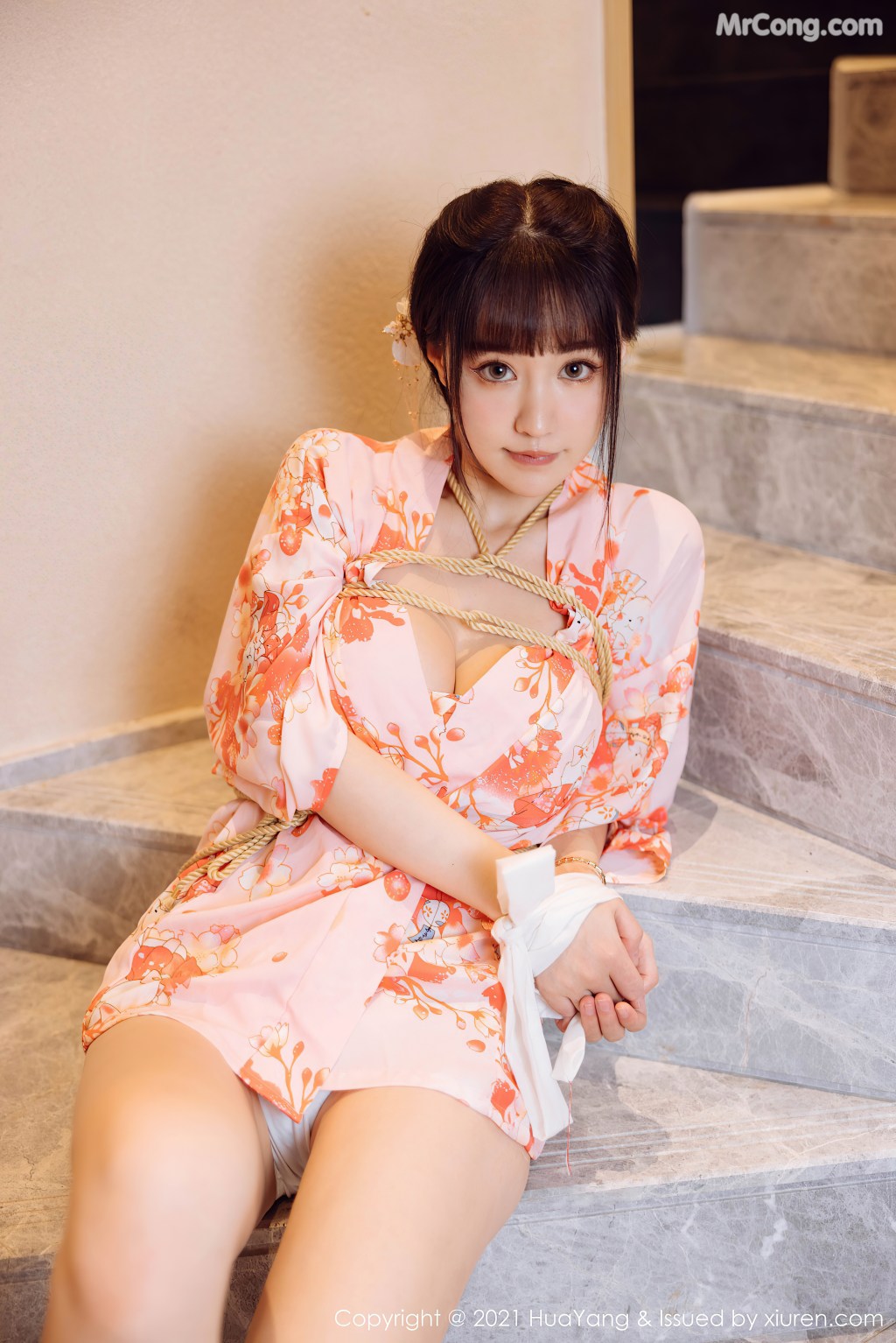 HuaYang Vol.463: Zhu Ke Er (朱可儿Flower) (62 photos)
