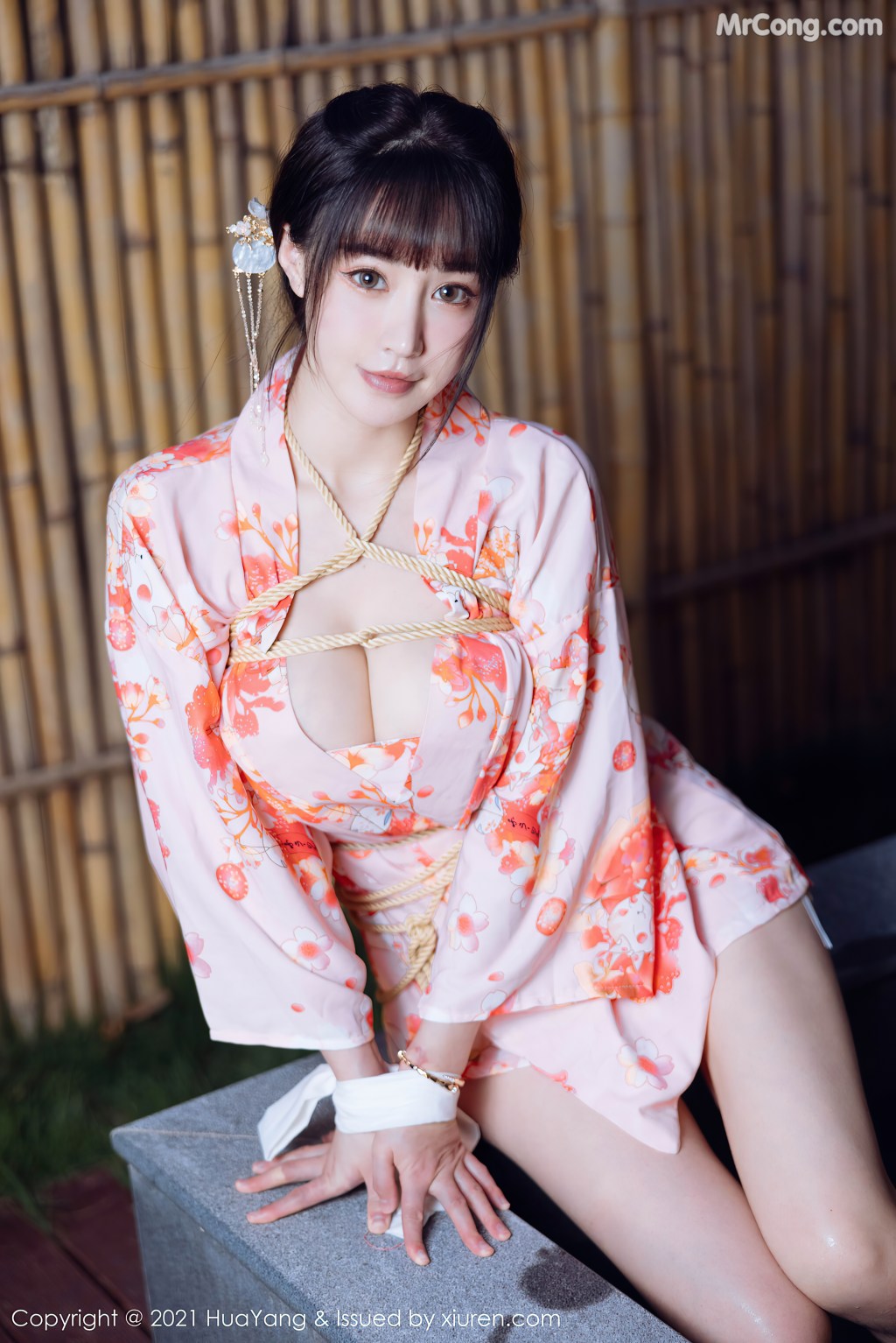 HuaYang Vol.463: Zhu Ke Er (朱可儿Flower) (62 photos)