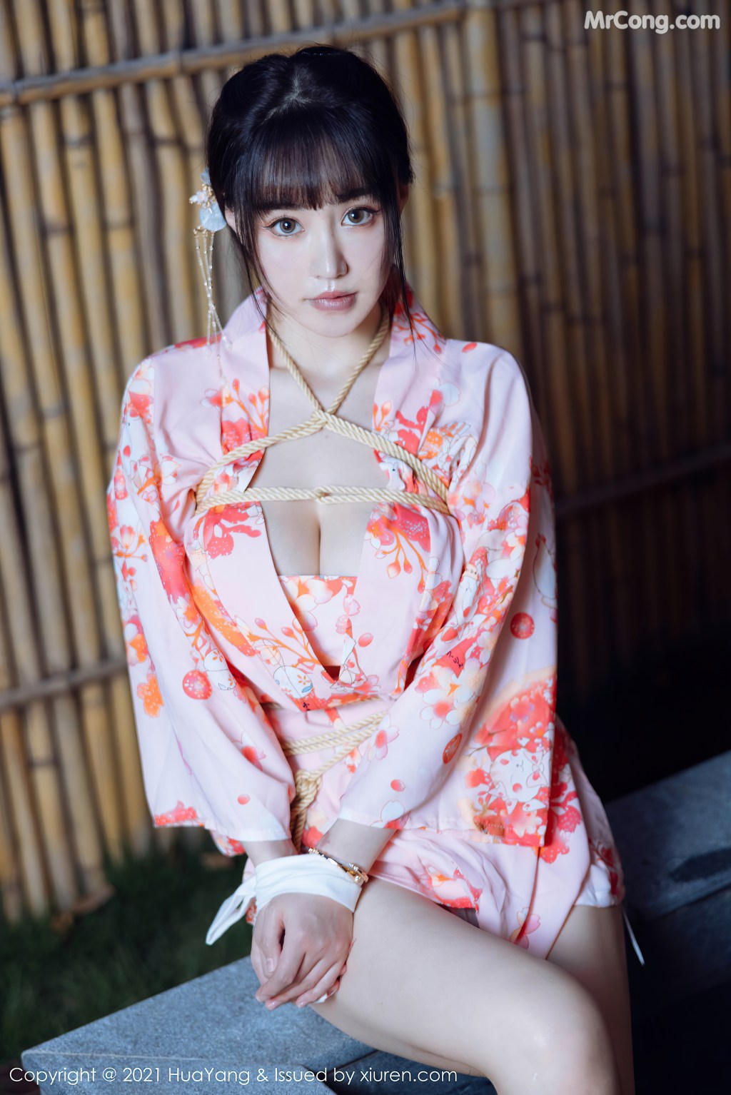 HuaYang Vol.463: Zhu Ke Er (朱可儿Flower) (62 photos)