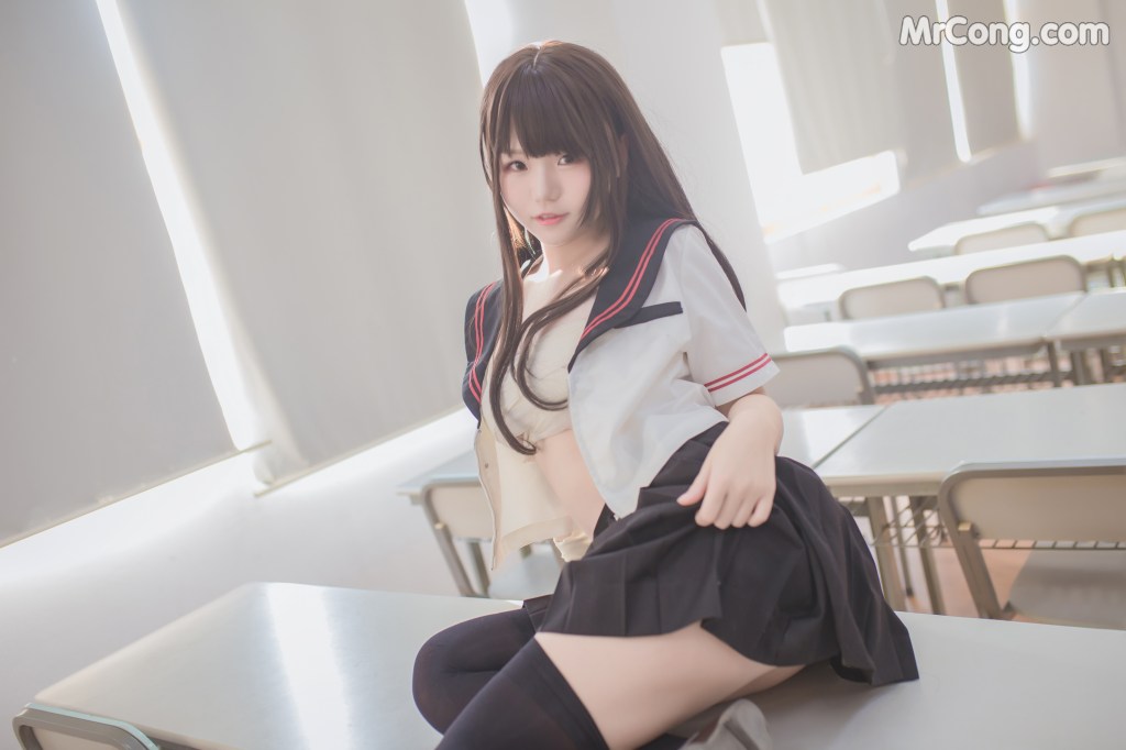 Coser@Yoko宅夏: 黑丝JK (39 photos) – Page 2