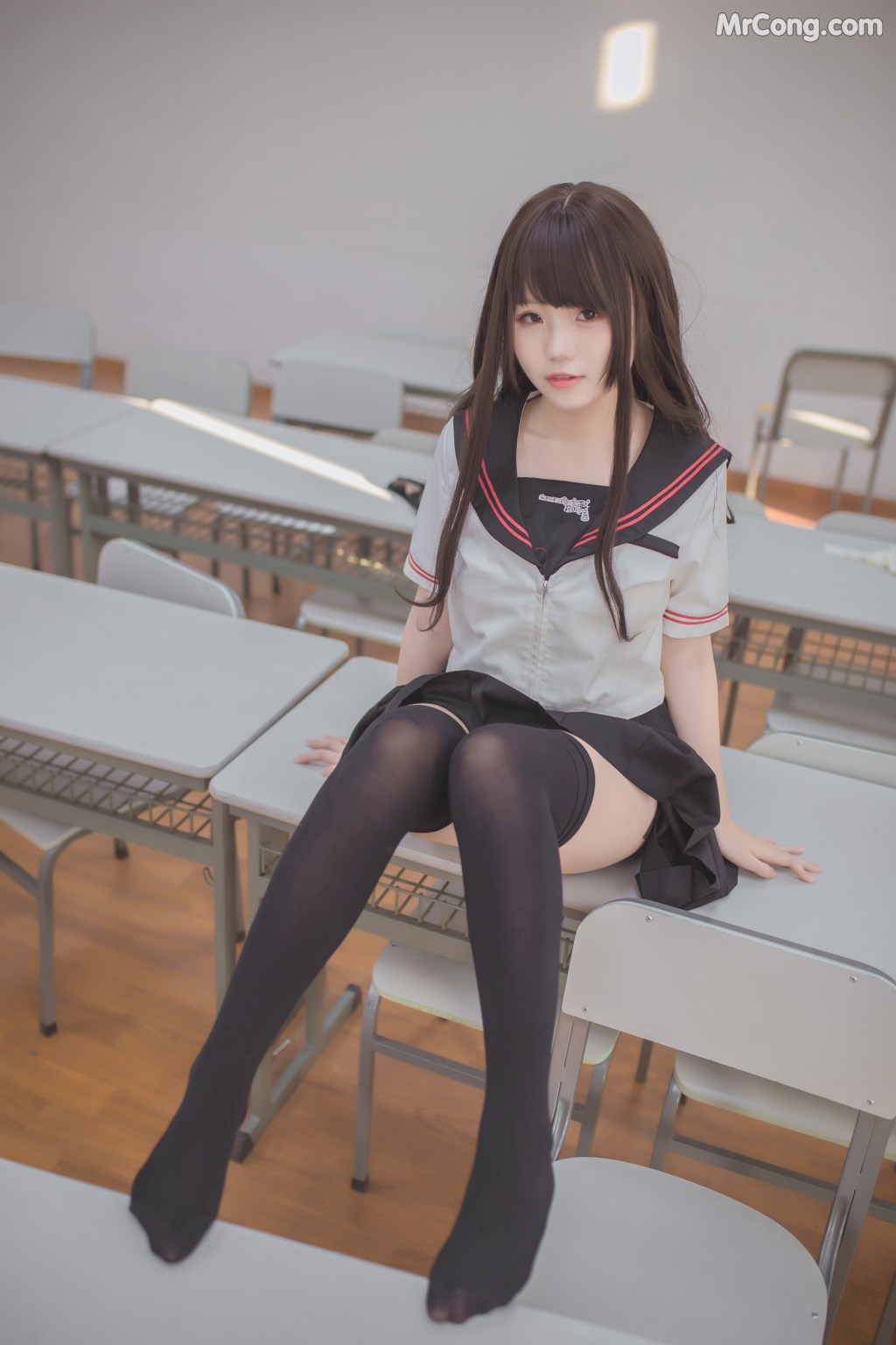 Coser@Yoko宅夏: 黑丝JK (39 photos) – Page 3