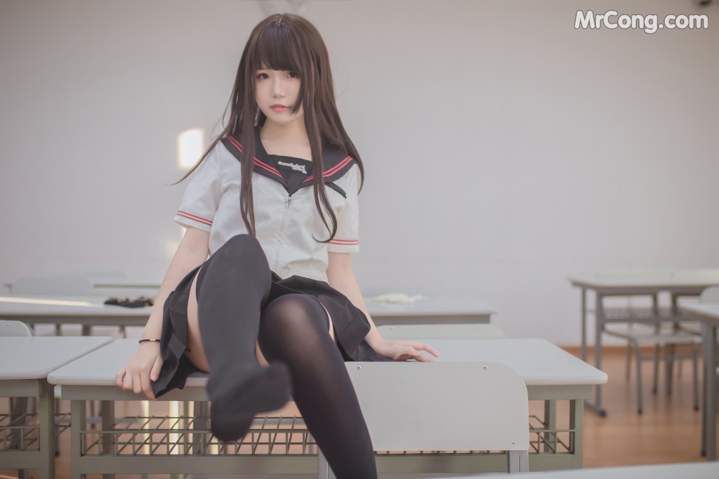 Coser@Yoko宅夏: 黑丝JK (39 photos) – Page 3