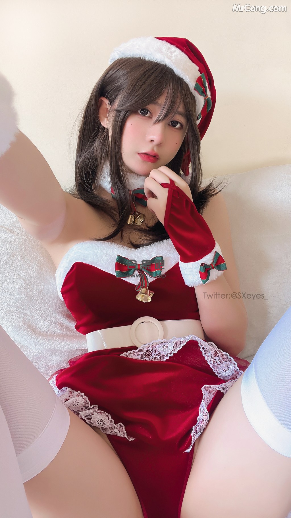 Coser@眼酱大魔王w Vol.086: 圣诞老人 (18 photos) – Page 2