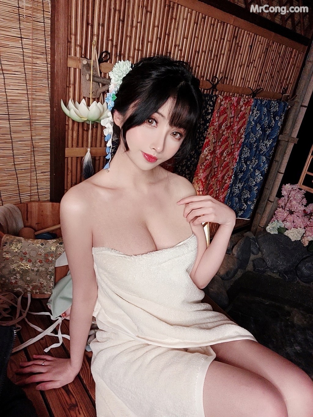 Coser@rioko凉凉子 Vol.081: 《年上の韵》温泉旅行 (31 photos + 6 videos) – Page 2