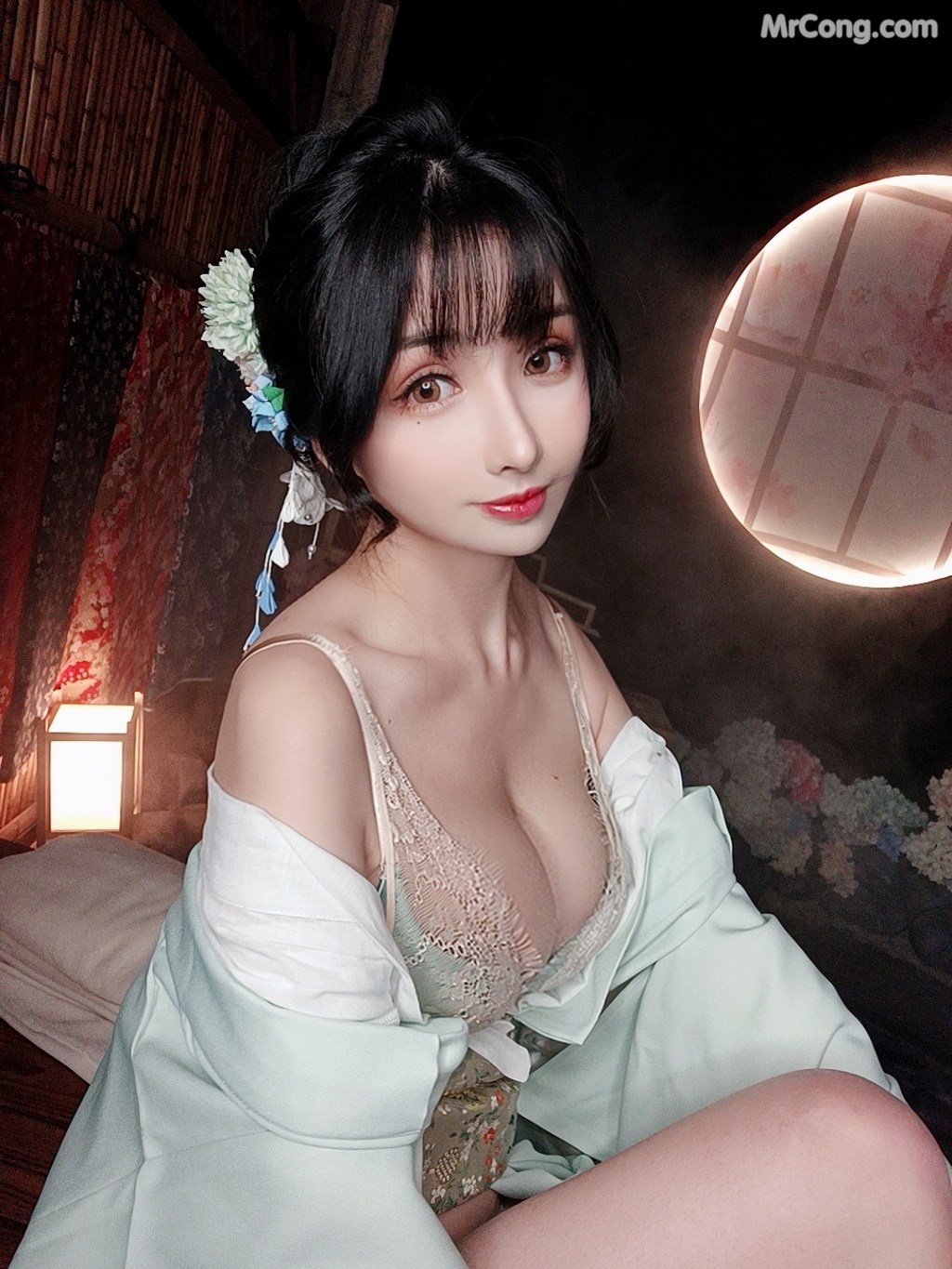 Coser@rioko凉凉子 Vol.081: 《年上の韵》温泉旅行 (31 photos + 6 videos) – Page 2