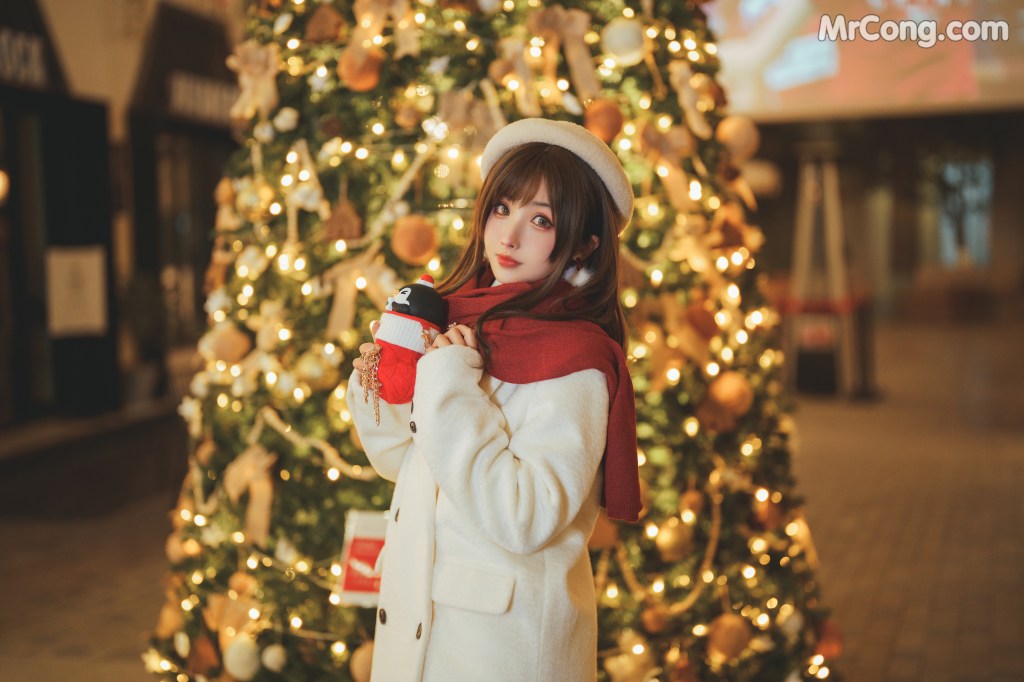 Coser@rioko凉凉子 Vol.082: 圣诞麋鹿套装 (50 photos + 9 videos) – Page 4