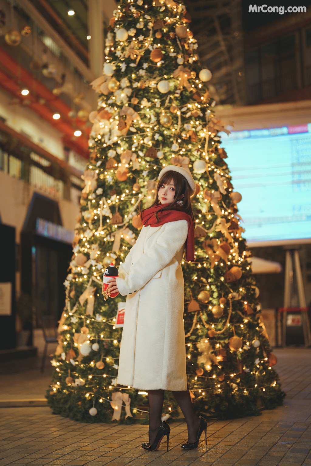 Coser@rioko凉凉子 Vol.082: 圣诞麋鹿套装 (50 photos + 9 videos) – Page 4