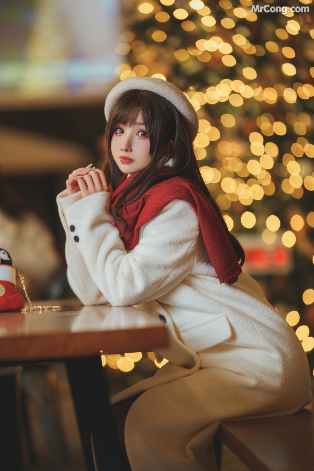 Coser@rioko凉凉子 Vol.082: 圣诞麋鹿套装 (50 photos + 9 videos) – Page 4