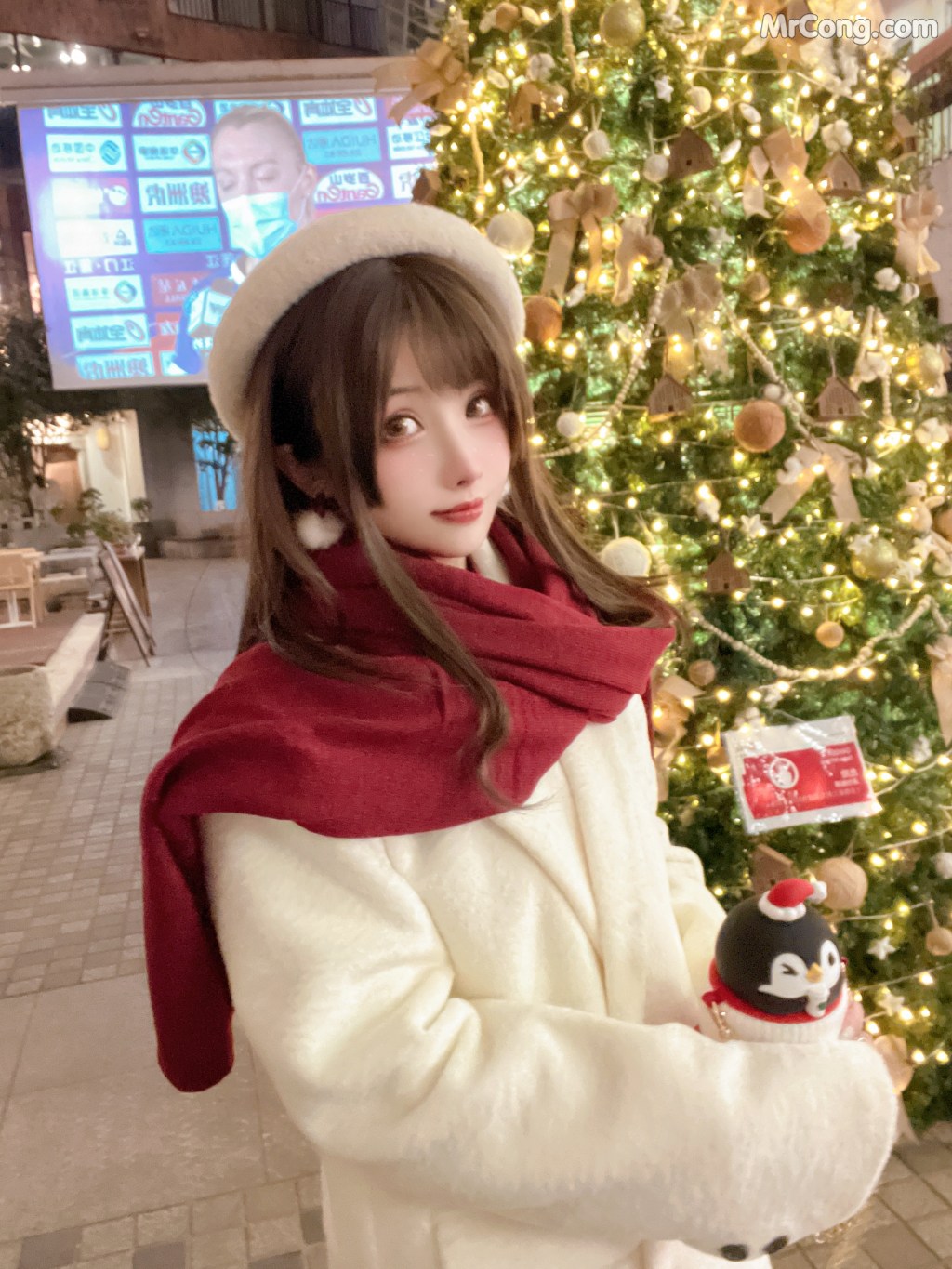 Coser@rioko凉凉子 Vol.082: 圣诞麋鹿套装 (50 photos + 9 videos) – Page 5