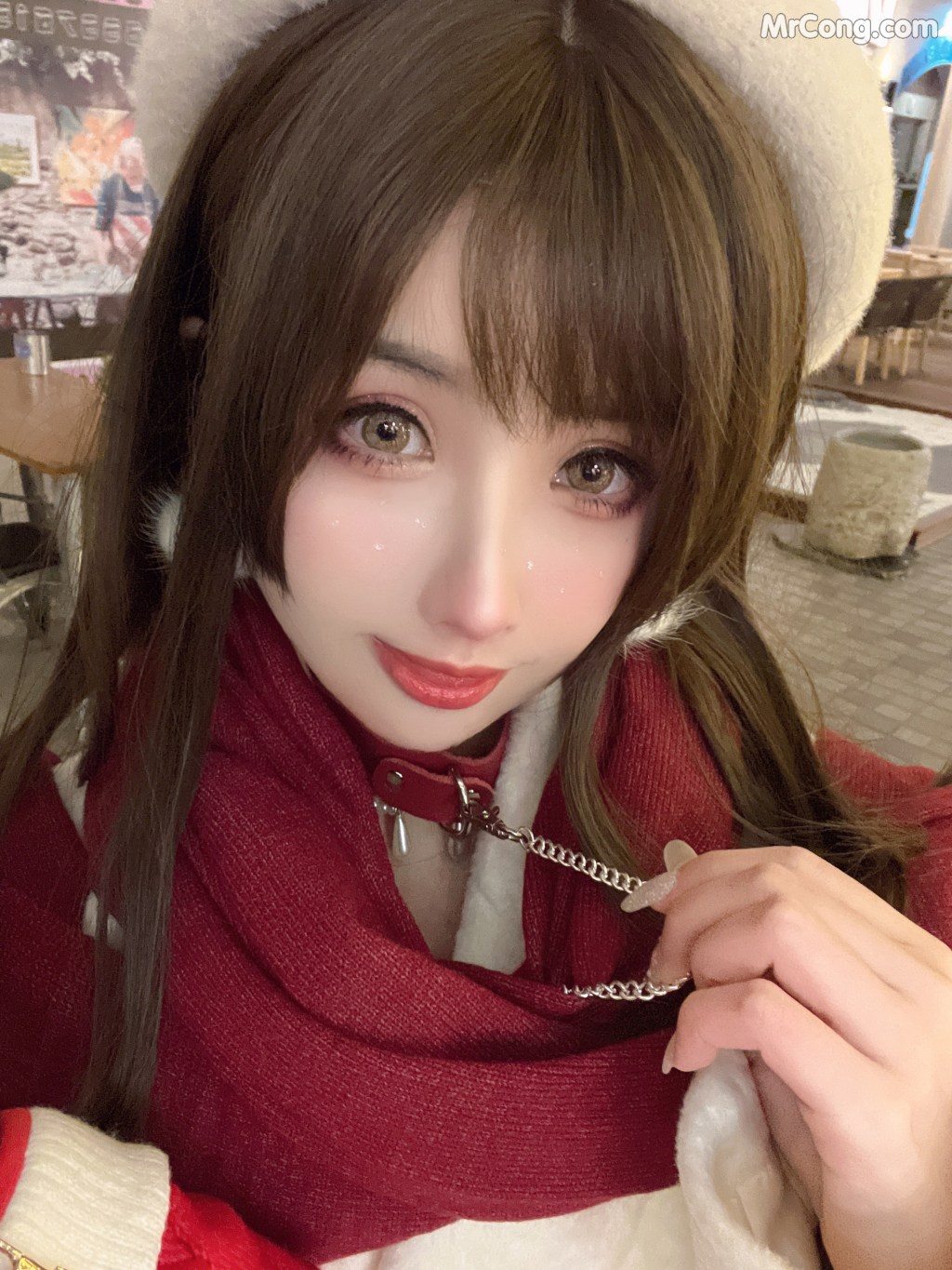 Coser@rioko凉凉子 Vol.082: 圣诞麋鹿套装 (50 photos + 9 videos) – Page 5