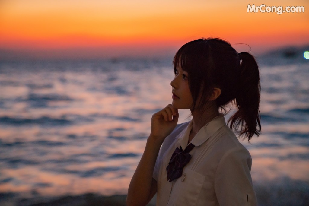 Coser@桜桃喵 Vol.114: 逐海 (17 photos)