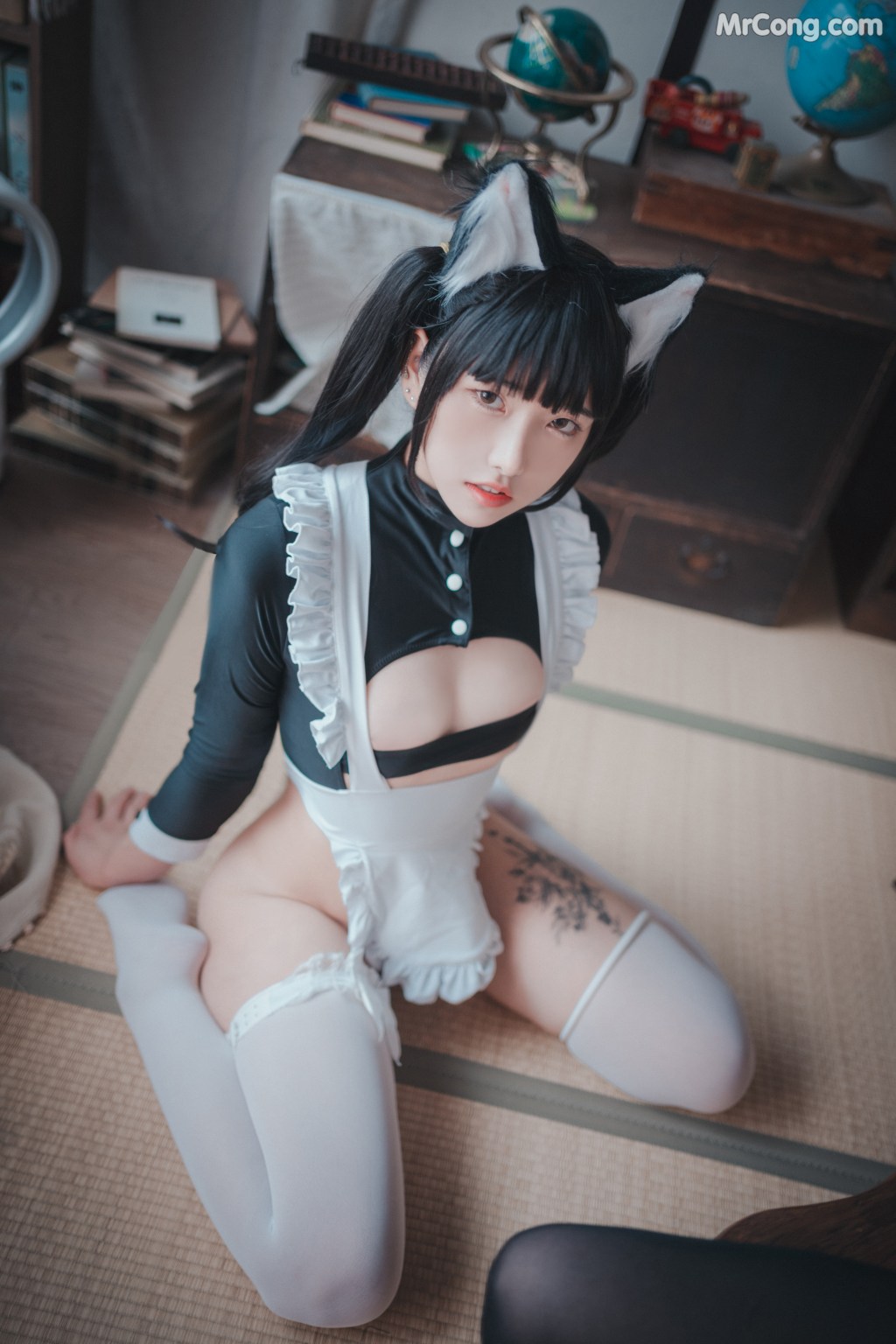 DJAWA Photo – Bambi (밤비) & Sonson (손손): “Maid Mansion W” (153 photos) – Page 3