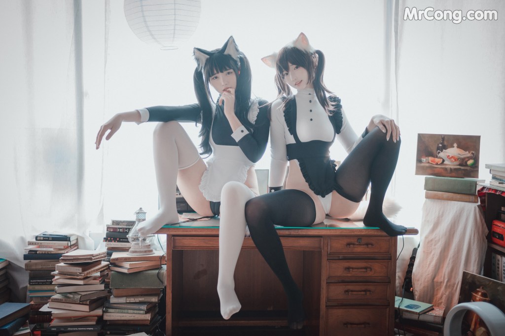 DJAWA Photo – Bambi (밤비) & Sonson (손손): “Maid Mansion W” (153 photos) – Page 4