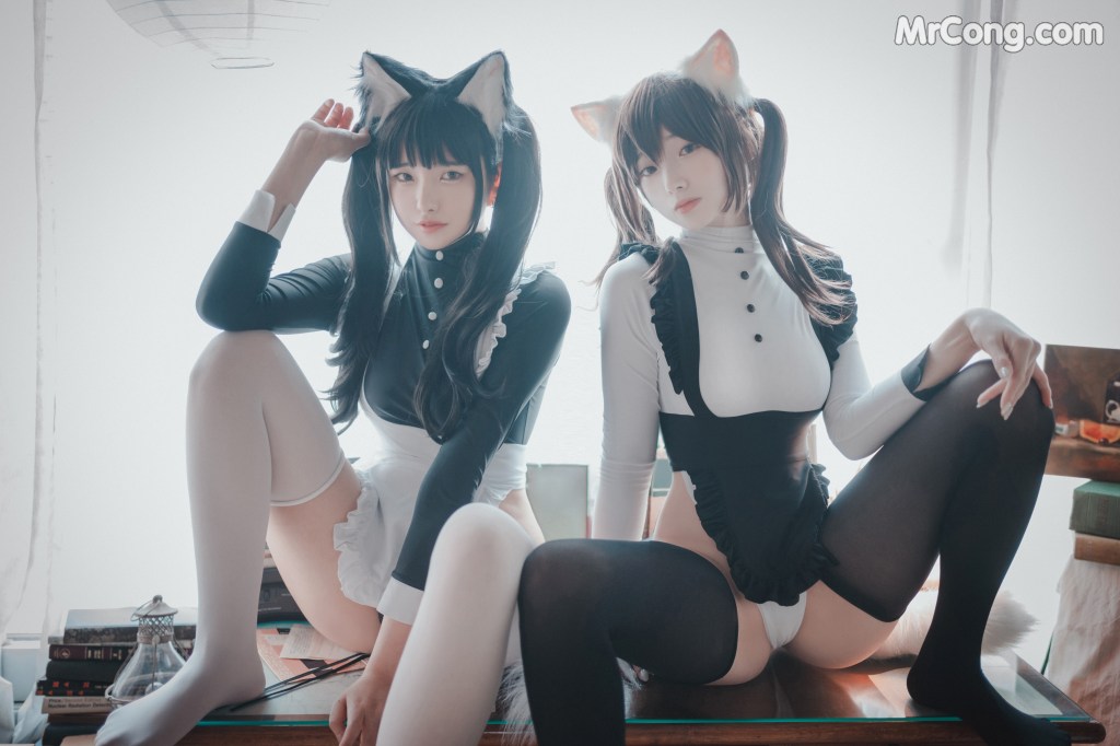 DJAWA Photo – Bambi (밤비) & Sonson (손손): “Maid Mansion W” (153 photos) – Page 4