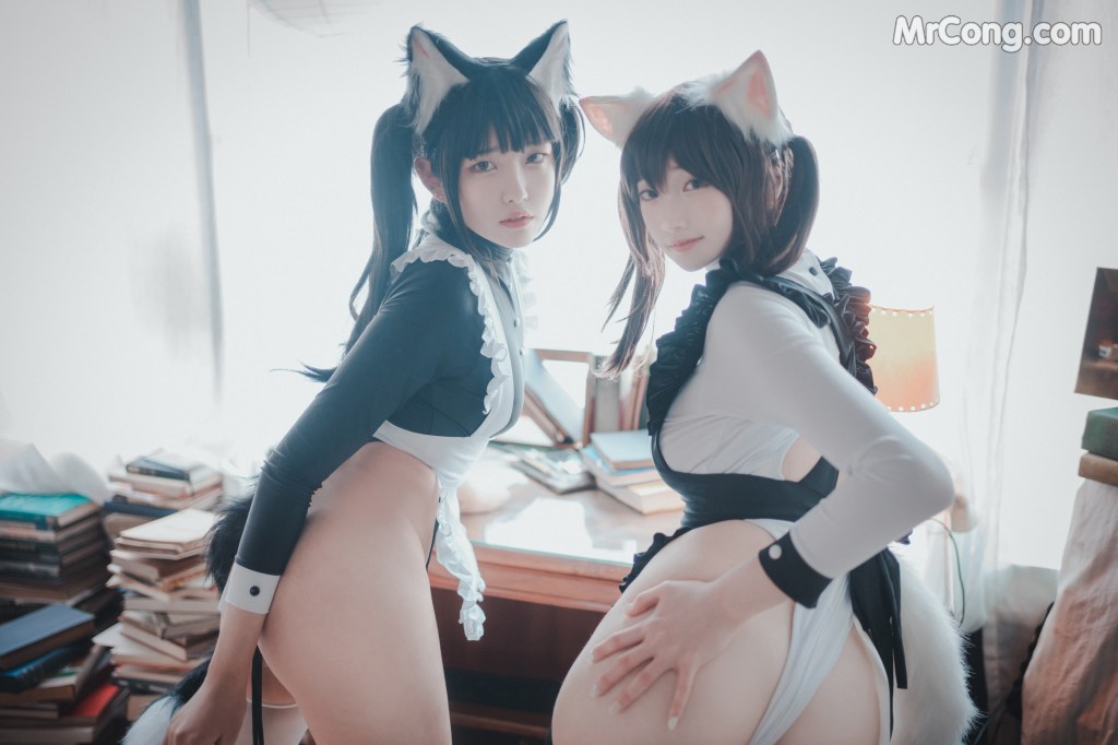 DJAWA Photo – Bambi (밤비) & Sonson (손손): “Maid Mansion W” (153 photos) – Page 4