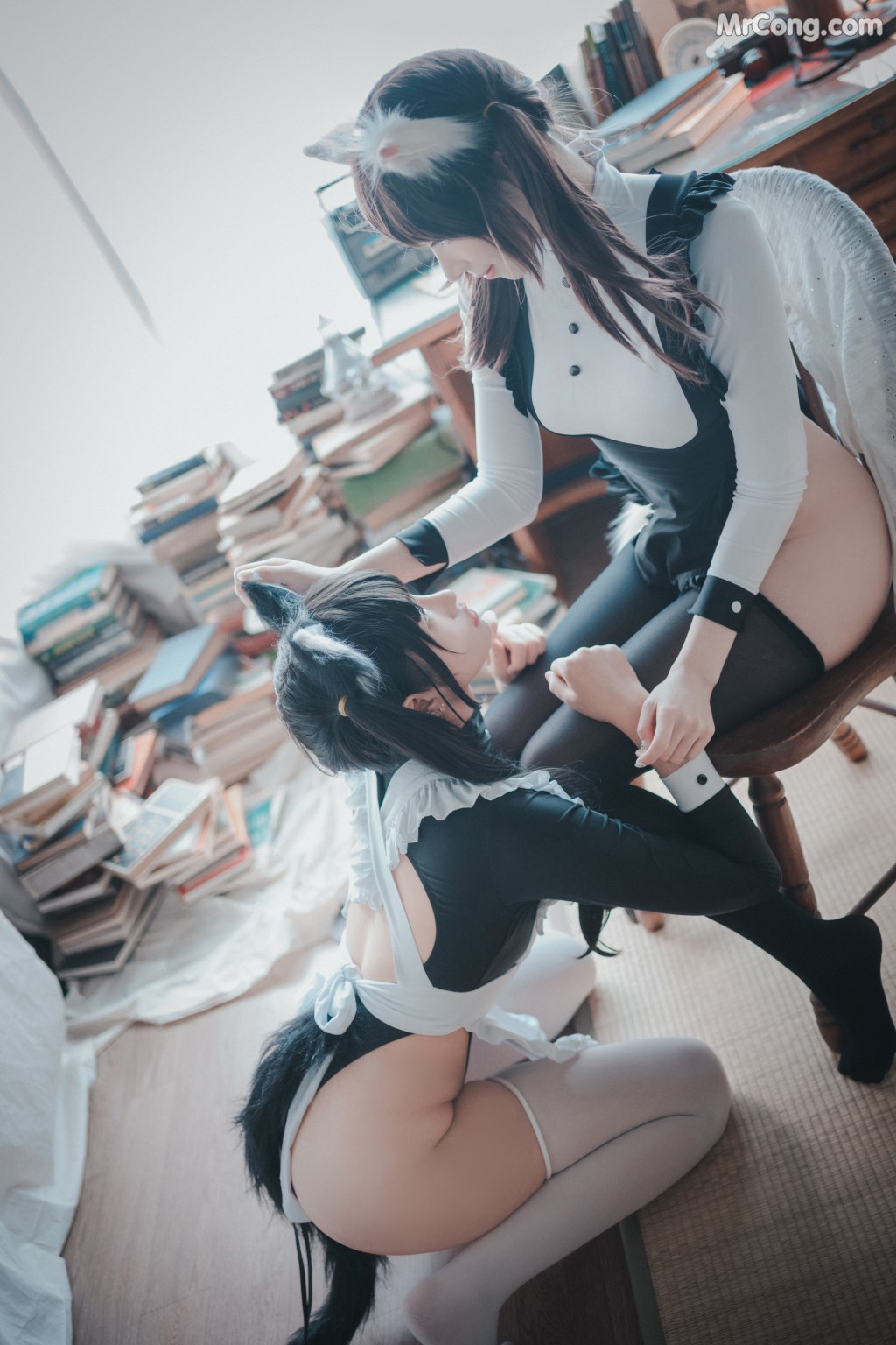 DJAWA Photo – Bambi (밤비) & Sonson (손손): “Maid Mansion W” (153 photos) – Page 5