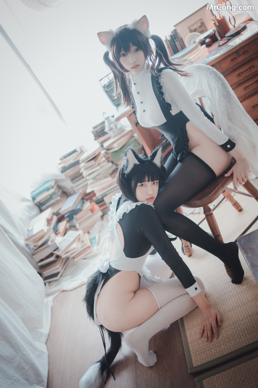 DJAWA Photo – Bambi (밤비) & Sonson (손손): “Maid Mansion W” (153 photos) – Page 5