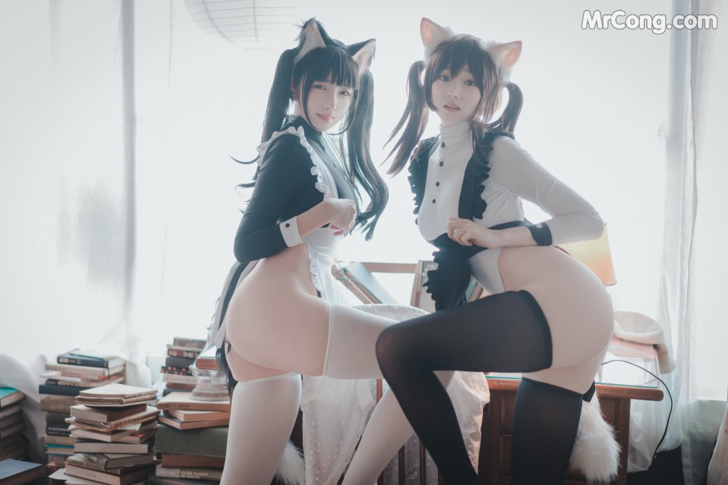 DJAWA Photo – Bambi (밤비) & Sonson (손손): “Maid Mansion W” (153 photos) – Page 6