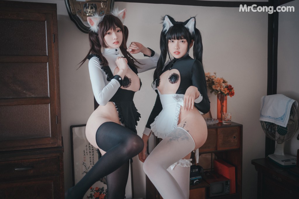 DJAWA Photo – Bambi (밤비) & Sonson (손손): “Maid Mansion W” (153 photos) – Page 9