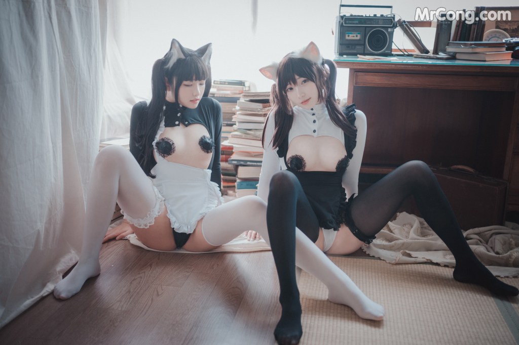 DJAWA Photo – Bambi (밤비) & Sonson (손손): “Maid Mansion W” (153 photos) – Page 9