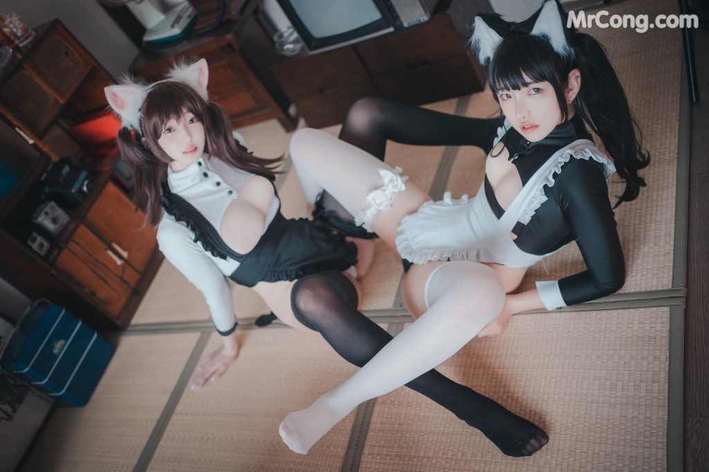 DJAWA Photo – Bambi (밤비) & Sonson (손손): “Maid Mansion W” (153 photos) – Page 11