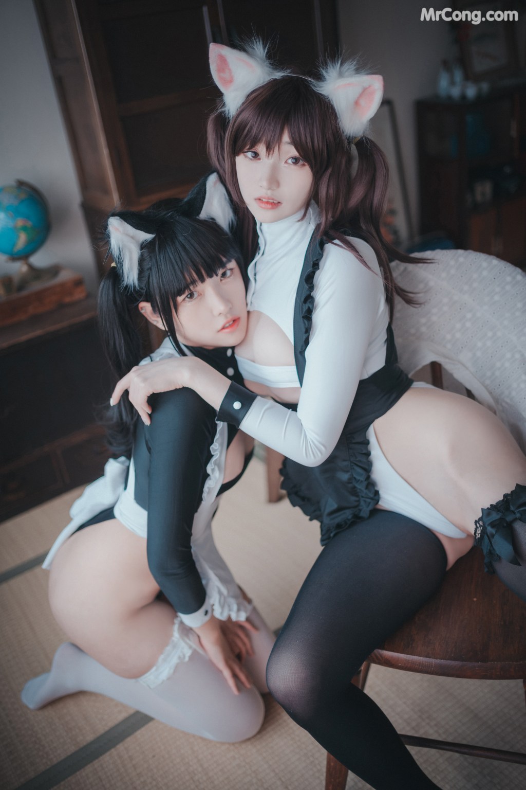 DJAWA Photo – Bambi (밤비) & Sonson (손손): “Maid Mansion W” (153 photos) – Page 11