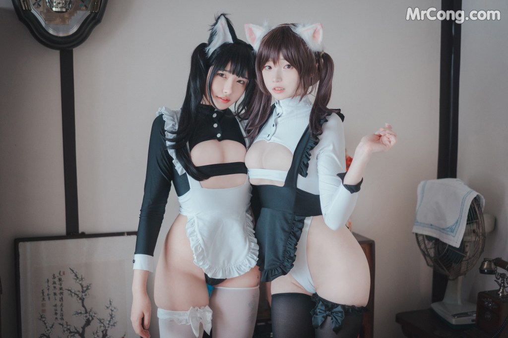 DJAWA Photo – Bambi (밤비) & Sonson (손손): “Maid Mansion W” (153 photos) – Page 12