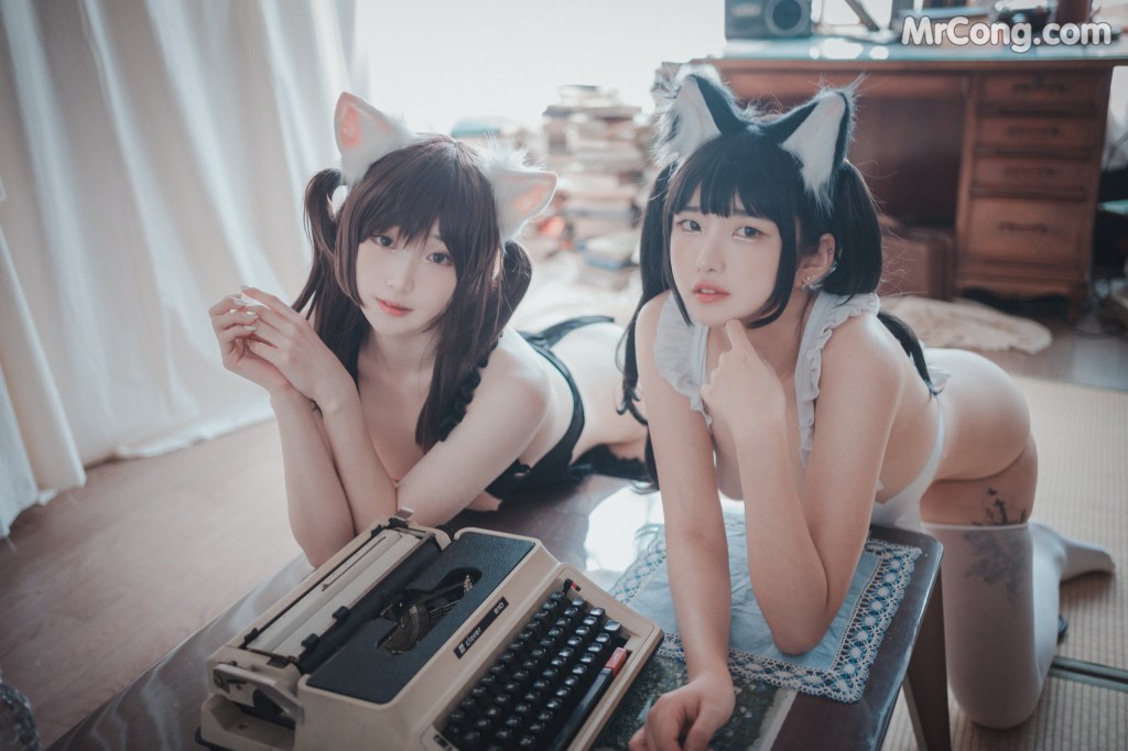 DJAWA Photo – Bambi (밤비) & Sonson (손손): “Maid Mansion W” (153 photos) – Page 13
